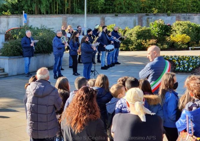 Un momento della celebrazione