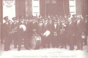 La banda all'inizio del 1900