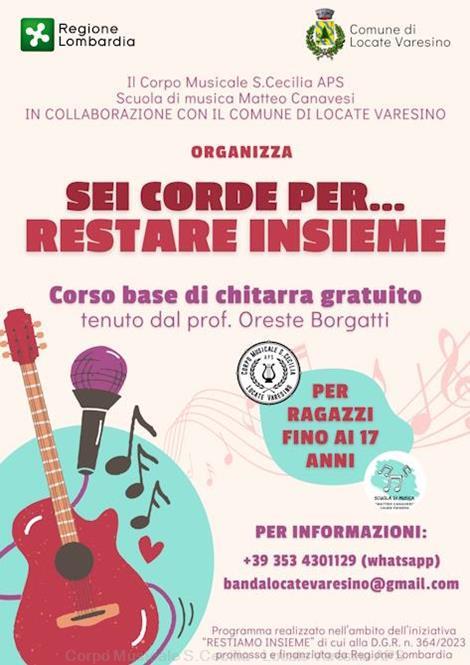 Corso base di chitarra 2023/2024