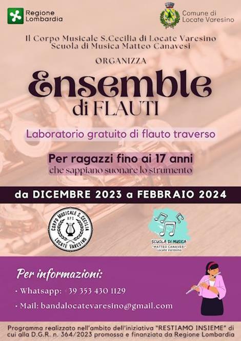 Laboratorio di flauto traverso 2023/2024